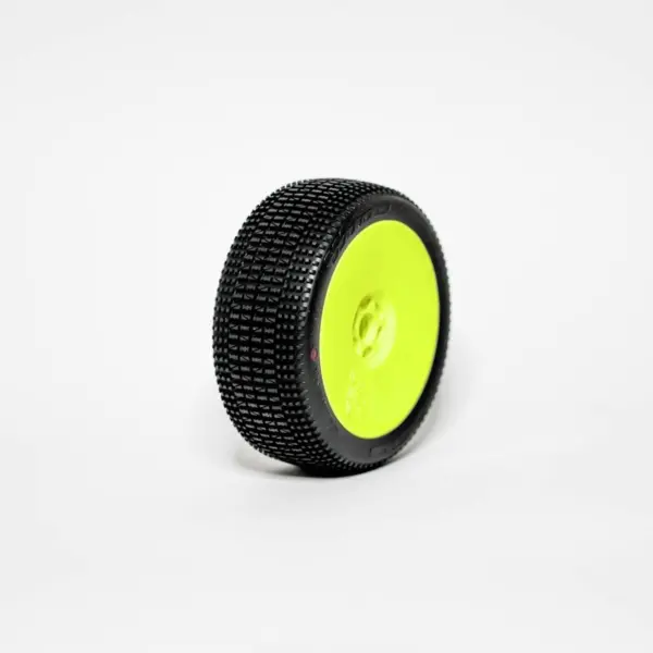 1:8 Buggy WIND SUPER SOFT "V2" pre-mounted yellow (2) – RC Wheels & Tyres