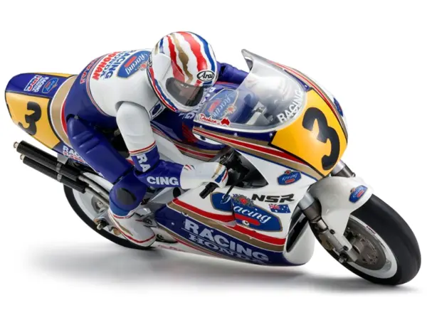 Kyosho Moto Hanging On Racer Honda NSR500 1991 Kit – RC Motorbikes