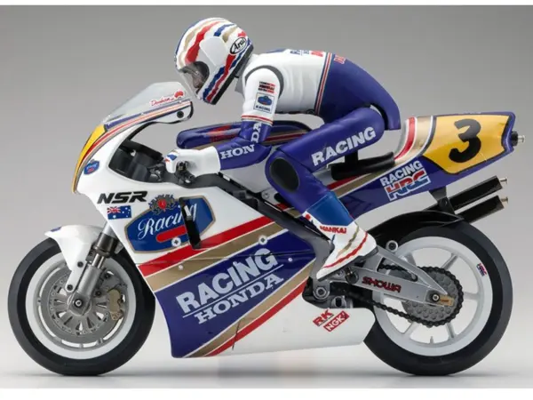 Kyosho Moto Hanging On Racer Honda NSR500 1991 Kit – RC Motorbikes