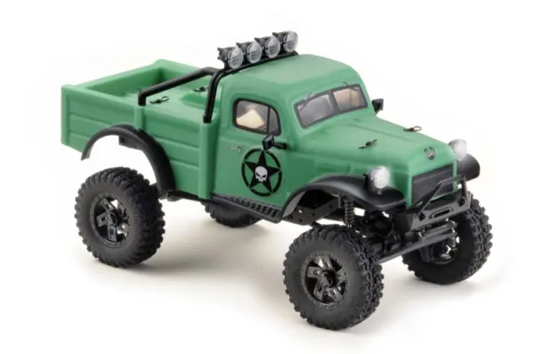 1:18 EVO Crawler "Power Wagon V2" 2-gear green RTR – 1/18th