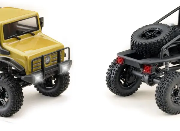 1:18 Micro PRO Crawler "Trail Hunter" Bright Sand RTR – 1/18th