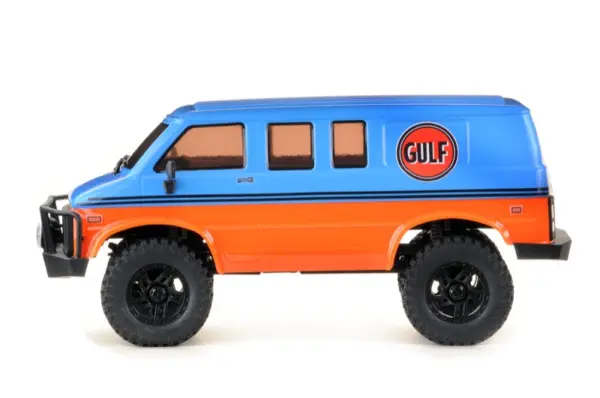 1:18 EVO Crawler "Rock Van V2" 2-gear blue/orange RTR – 1/18th