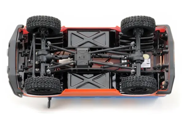 1:18 EVO Crawler "Rock Van V2" 2-gear blue/orange RTR – 1/18th