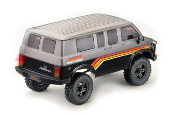 1:18 EVO Crawler "Rock Van V2" 2-gear gunmetal RTR – 1/18th