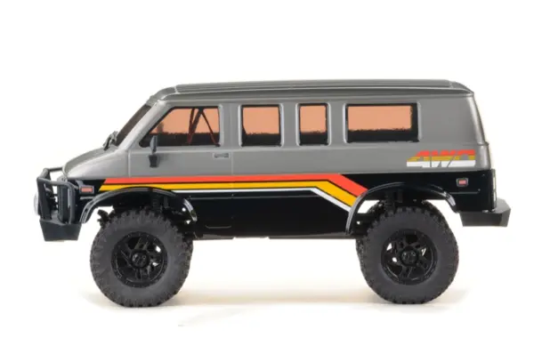 1:18 EVO Crawler "Rock Van V2" 2-gear gunmetal RTR – 1/18th
