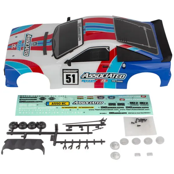 Team Associated Apex 2 Sport Rally A550 Body Painted – Team Associated Parts