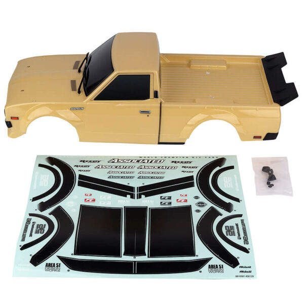Team Associated Apex 2 Sport Datsun 620 Bodyset Painted Tan