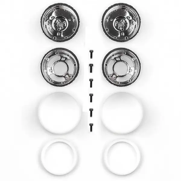 Team Associated Jay Halsey Rc10 Rear Wheels, Chrome – Team Associated Parts