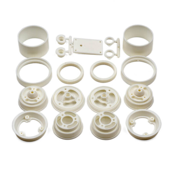 Team Associated Rc10 Wheels Front & Rear - White