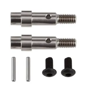 Team Associated B6 Ft Titanium Hex Adapter Front Axles