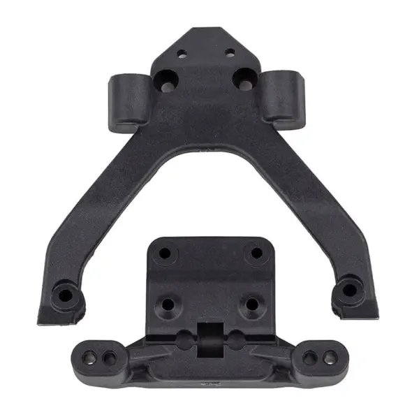 Team Associated Rc10B6.4/T6.4 Fr Top Plate & Mount Angled Carbon – Team Associated Parts