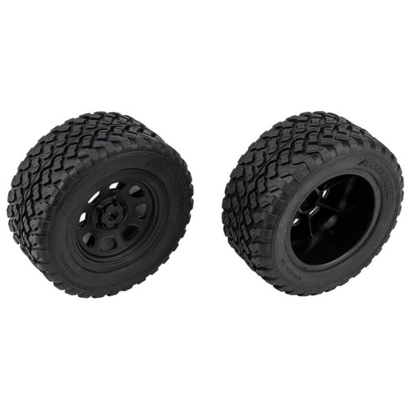 Team Associated Pro2 Lt10Sw Rear Wheels & Tyres Mounted