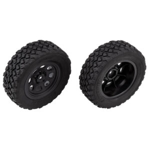 Team Associated Pro2 Lt10Sw Front Wheels & Tyres Mounted