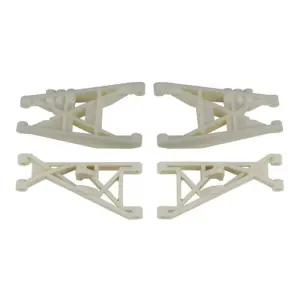 Team Associated Front And Rear Suspension Arms, White