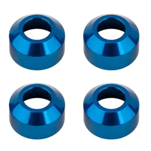 Team Associated Rc8B4 Ft Cva Axle Sleeves Blue Aluminium