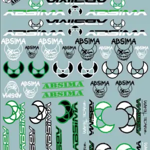Absima sticker sheet 2024 / A4
