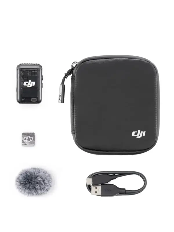 DJI Mic 2 (1TX Shadow Black) – Drones