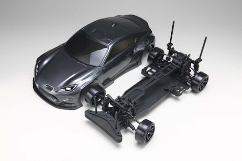 Yokomo Rd2.0 RC Drift car Kit With Pandem Gr86 Clear Body