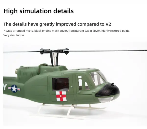 Flywing Huey RC Helicopter