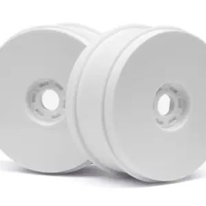 HB 1/8 BUGGY DISH WHEELS V2 (WHITE/4pcs)