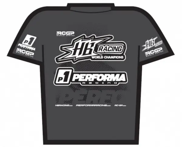 HB Racing Performa RCGP T-Shirt (S) – RC Wheels & Tyres