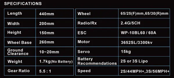 HNR H9803 WEREWOLF RC BMW M3 e30 4WD 1/10 Brushless Car RTR – RC Buggies