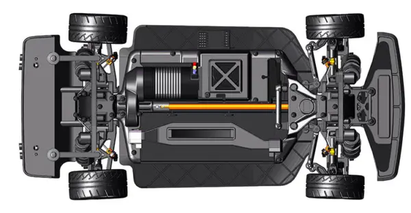 HNR H9803 WEREWOLF 4WD 110 Brushless Racing Car RTR