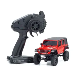 Mini-Z 4X4 MX-01 Jeep Wrangler Rubicon Firecracker Red (KT531P)