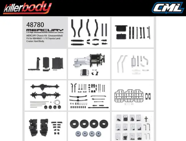 Killerbody Mercury Chassis Kit – 200-300