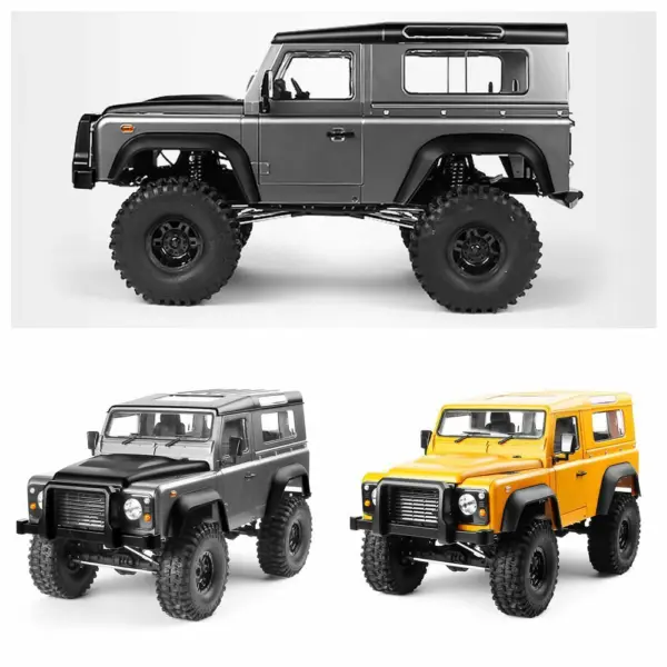 MN 999 2.4G 1/12 4WD RTR Crawler RC Car Off-Road For Land Rover Vehicle Models - Grey – RC Crawlers