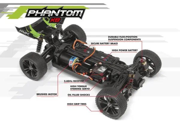 Maverick Phantom XB 110 RTR RC Buggy
