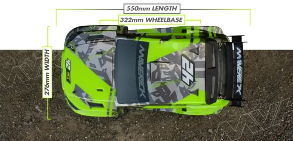 Maverick quantumrx rc rally car