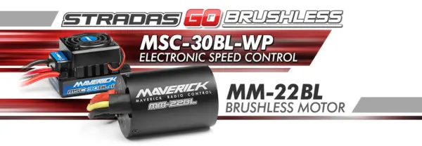 Maverick Strada dt Red Brushless RC car