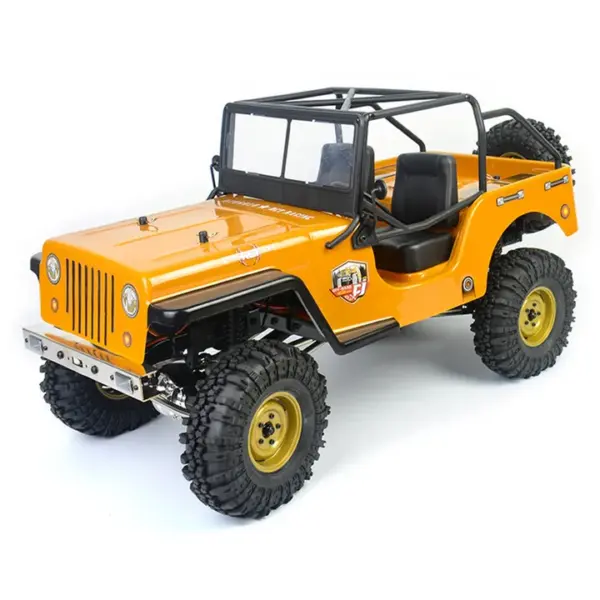 RGT EX86010-CJ 1/10 RC Crawler Truck - Yellow