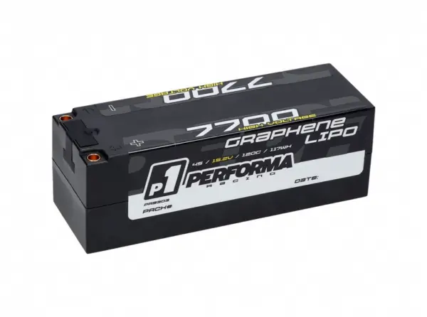 Performa Racing P1 Graphene HV Lipo 7700 15.2V 1200C – RC Batteries
