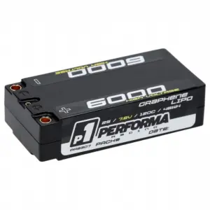 Performa Racing P1 Graphene HV Lipo Shorty 6000 7.6V 120C
