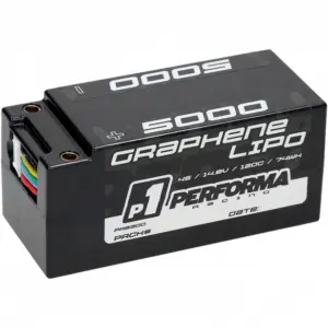 Performa Racing P1 Graphene Lipo Shorty 5000 14.8V 120C
