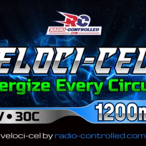 Velocicell 2S 35C 1200mAh high quality hard case battery with deans connector