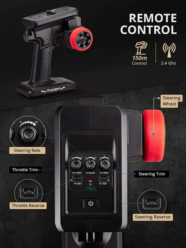 RLAARLO RC Monster truck