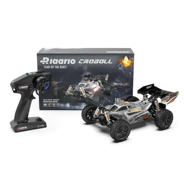 Rlaarlo 1/14 Brushless Buggy, 80+ KMH RTR, Special Edition 14015G(A) - Carbon – RC Buggies