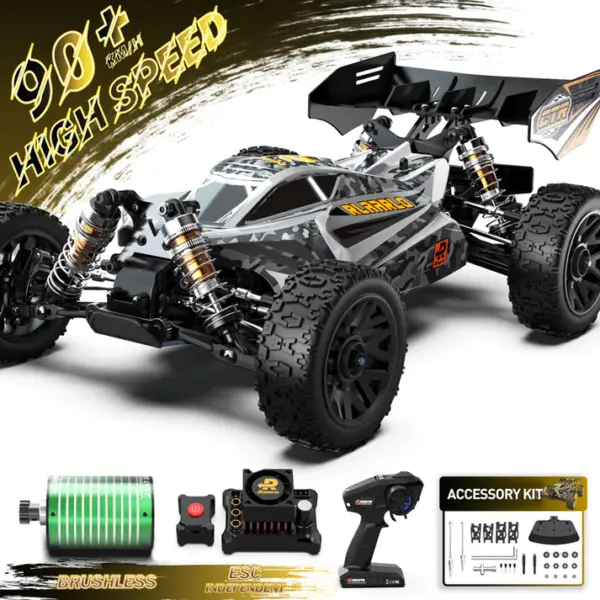 Rlaarlo 1/14 Brushless Buggy, 80+ KMH RTR, #XDKJ-006 - carbon chassis – RC Buggies