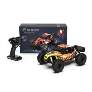 Rlaarlo AM-D12 1/12 RTR Brushless RC Desert Truck , Max 45MPH Fast RC Car (gold/yellow)