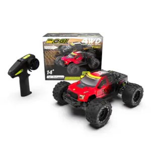 Rlaarlo ROG1 Off-Road Mini RC Monster Truck - Red