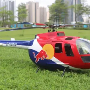 Flywing BO-105 Universal RC Helicopter RTR 'ed the bull ltd edition