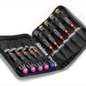 Tool bag incl. 10 pcs. Titanium Pro Tools