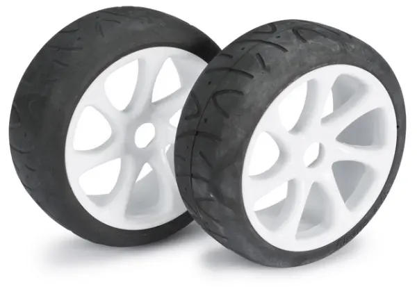 Wheel Set Buggy "7 Spoke / Street" white 1:8 (2 pcs) – RC Wheels & Tyres