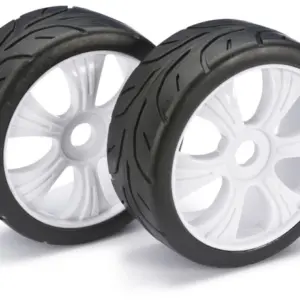 Wheel Set LP Buggy "Street" white 1:8 (2)