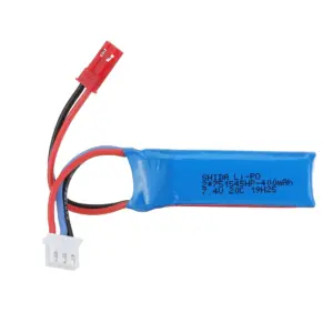 Spare 7.4V 450mAh Lipo battery for mini cars K989 WL Toys 284131 284161
