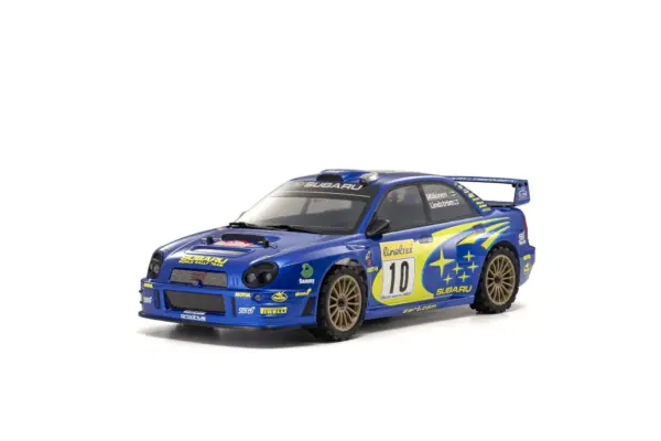 Kyosho rc rally car subrau impreza