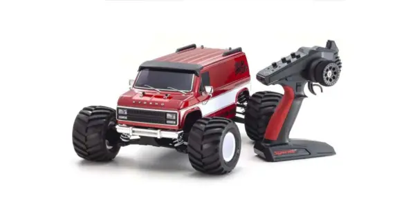Kyosho MadVan VE 4WD Fazer MK2 1:10 Readyset - T1 Red – RC Monster Trucks